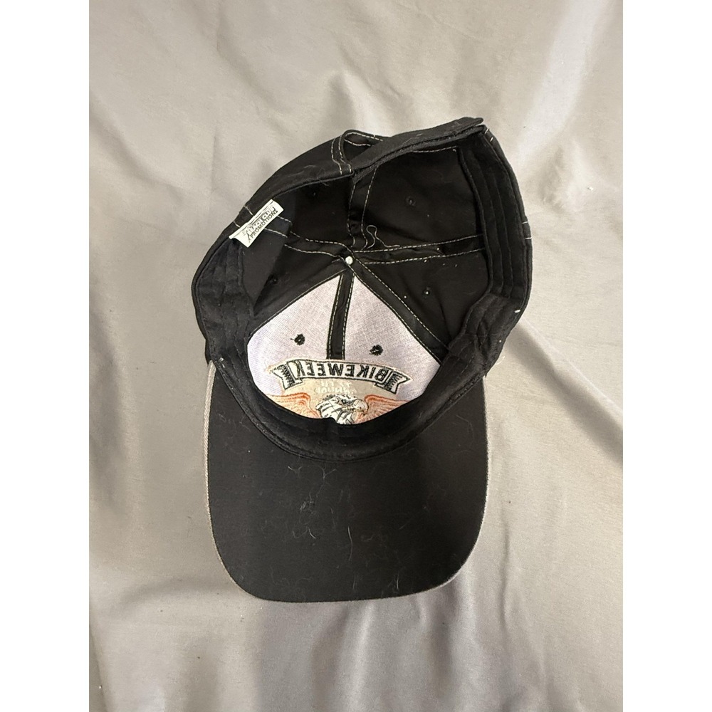 Bike Week Daytona Beach Hat Cap Strap Back Embroidered Eagle 2018 Mens Motorcycl - Picture 10 of 11